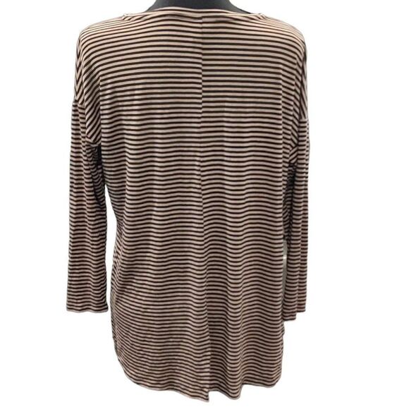 Metaphor Striped Long Sleeve Tee Small - Picture 3 of 5